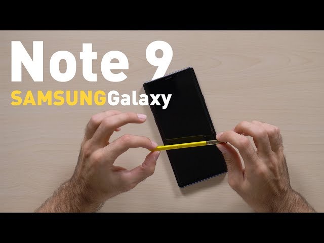 SAMSUNG Galaxy Note 9 – Unboxing [4K 60fps]