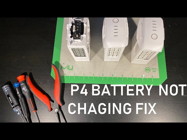 2021 DJI Phantom 4 Battery Flashing/Not Charging FIX
