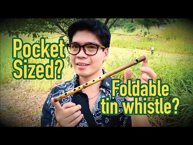 Pocket Tin Whistle - Mack Hoover Telescopic Whistle