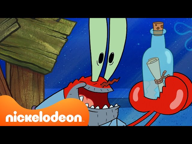 SpongeBob | Hat SpongeBob Mr. Krabs HINTERGANGEN?! 🍔 | Nickelodeon Deutschland