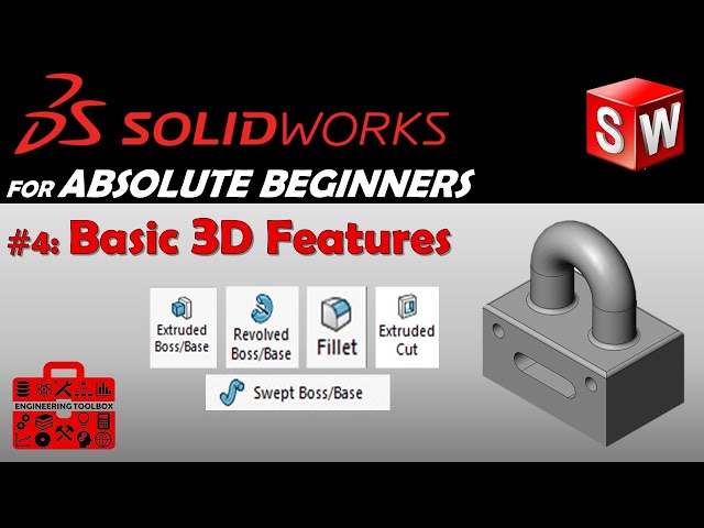 SolidWorks for Beginners #4 - Basic 3D Features