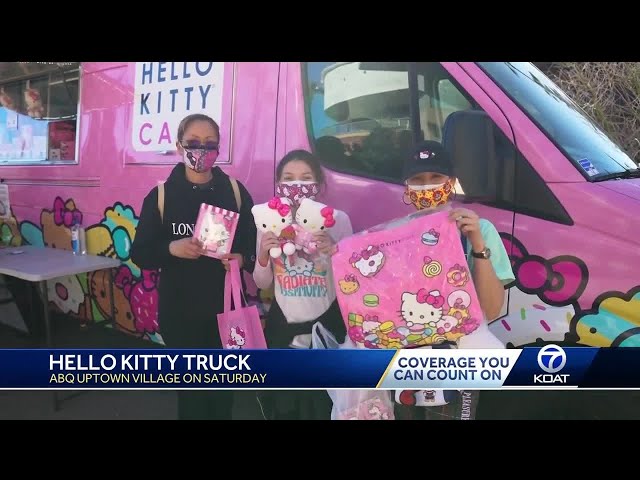 Hello Kitty Truck returns to Albuquerque