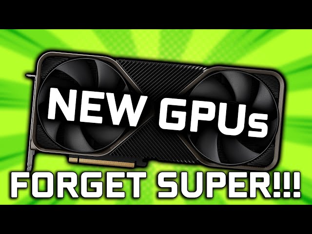 Nvidia’s Done Playing - Giant GPU Update