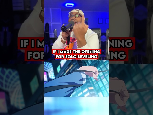Solo Leveling producers need to hit me up! 📲 #sololeveling #sungjinwoo #anime #hyperpop #song #rap