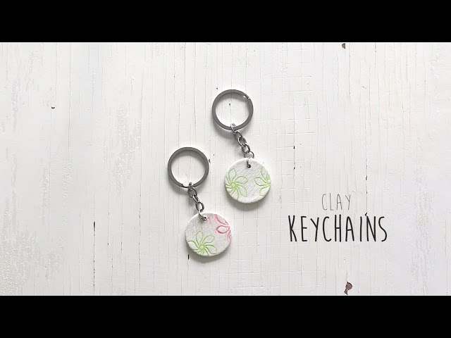 DIY: Clay Keychain