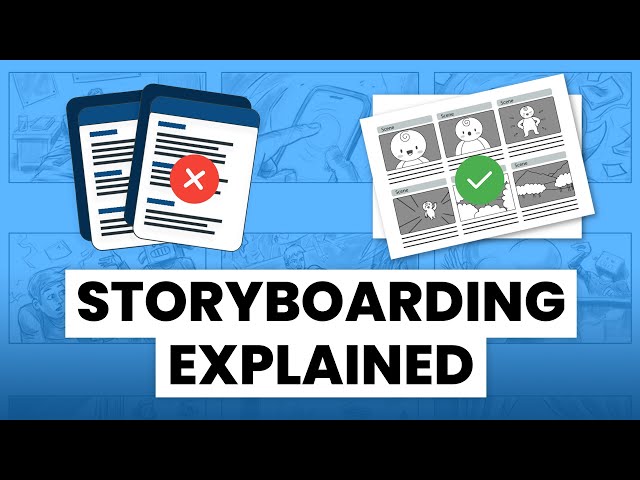 The easiest way to storyboard your videos: Hacks, tips and ideas | Storyboarding for beginners