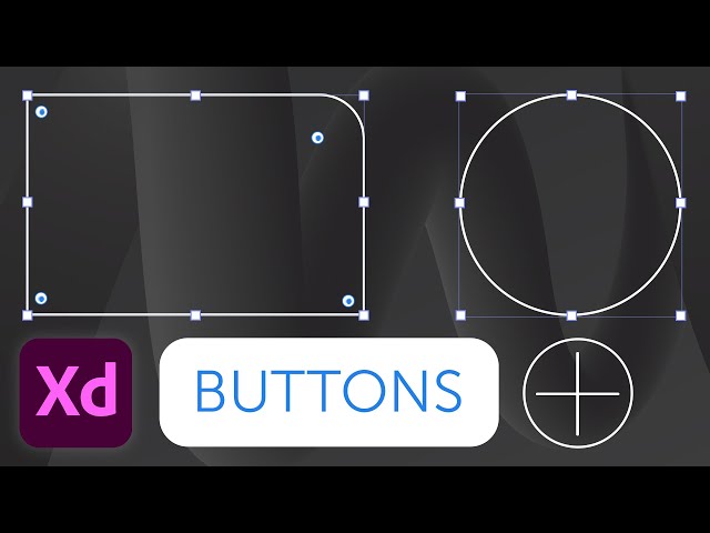 Rectangles, Circles, Buttons and Rounded Corners in Adobe XD