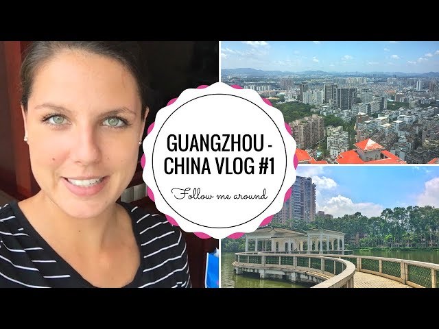 GUANGZHOU Vlog #1 | Mein erstes Mal in CHINA | Follow me around