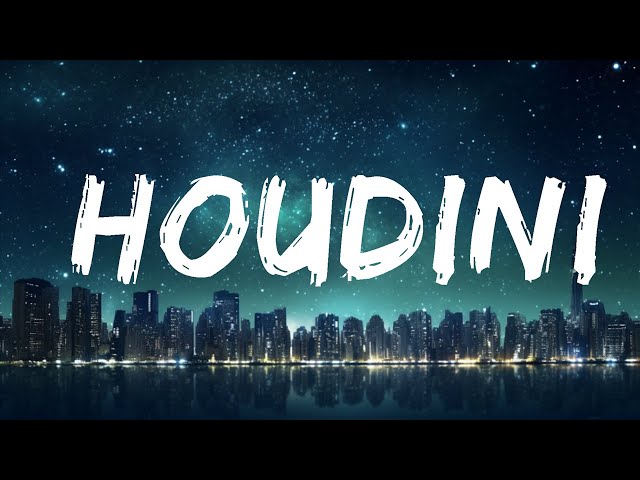 1 Hour |  Dua Lipa - Houdini (Lyrics)
