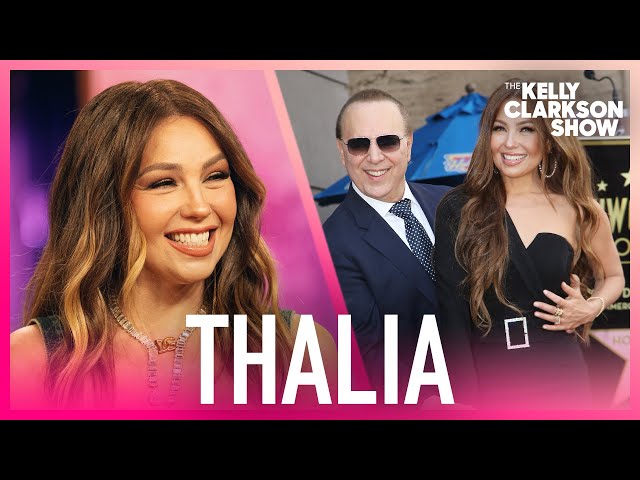 Thalia Admits She Didn't Know English On Blind Date With Future Husband Tommy Mottola