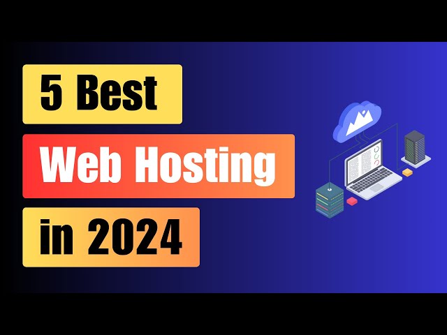 5 Best Web Hosting Services in 2024 | Free Domain | Free SSL Certificate | Up To 85% Discount