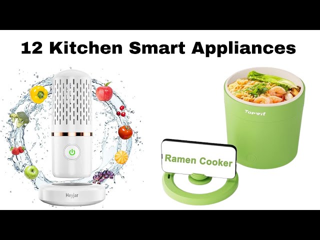 12 Smart Kitchen Appliances You Need!!!