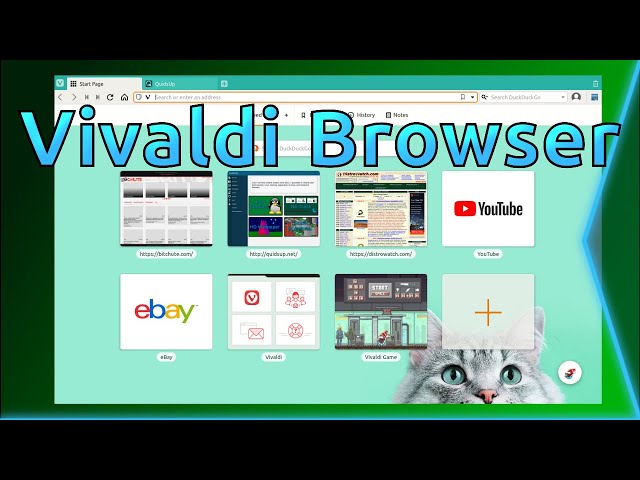 Looking at Vivaldi Web Browser