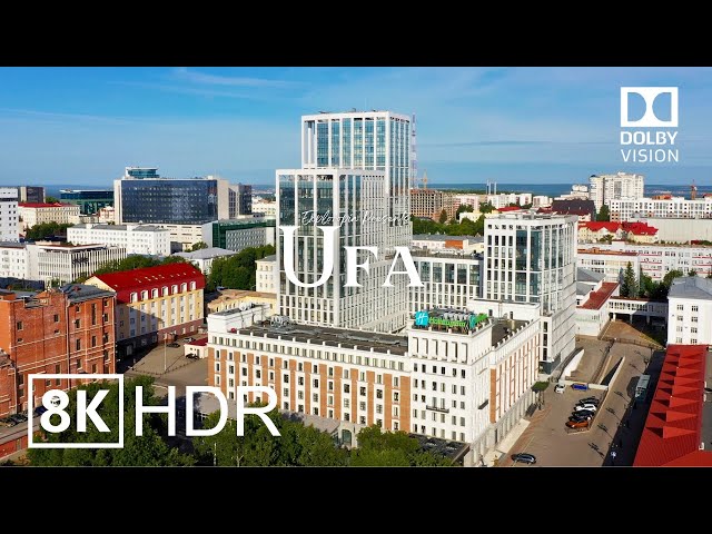 Ufa, Russia 🇷🇺 in 8K HDR ULTRA HD 60 FPS Dolby Vision™ Drone Video