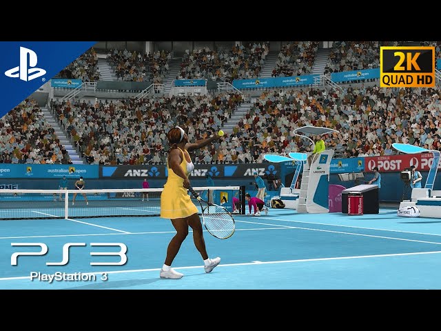 TOP SPIN 4 | Serena Williams vs. Ana Ivanovic - PS3 [HD] Gameplay