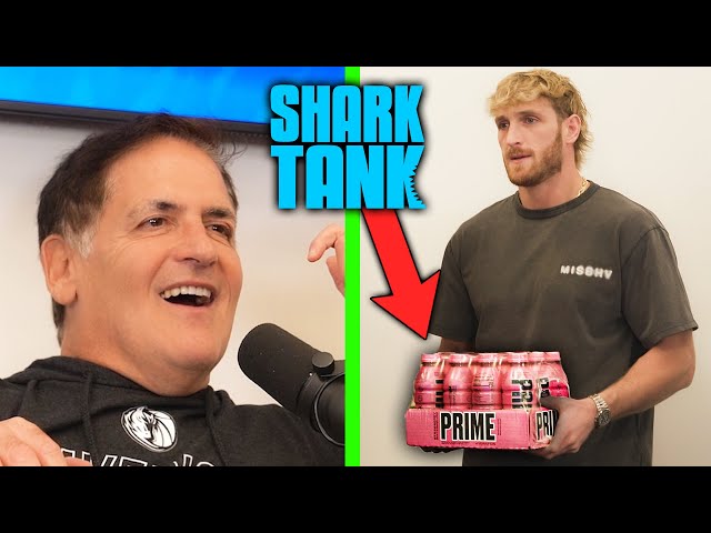 Logan Paul Pitches PRIME to Mark Cuban (BRUTALLY Honest Answer)