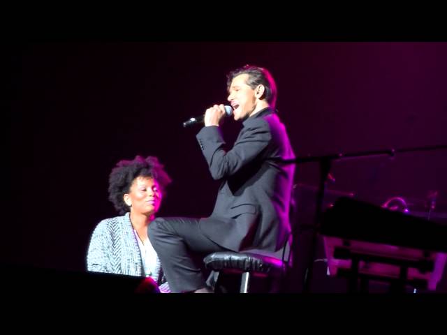 Time Will Reveal - El DeBarge Serenading a Lucky Lady at Chaifetz Arena - February 14, 2015