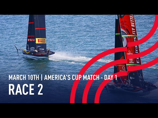 36th America's Cup | Race 2