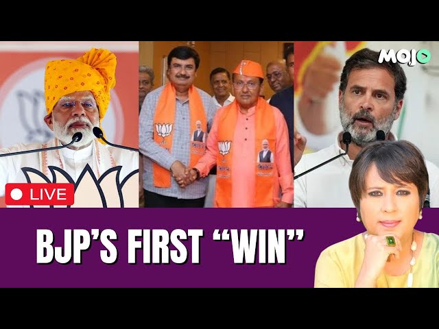 As Modi Doubles Down on Muslims & Mangalsutra Remarks, BJP Wins in Surat Without A Poll |Barkha Dutt