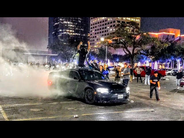 Watch How INSANE Houston Car Meets Are..