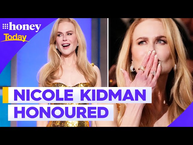 Nicole Kidman honoured with AFI Life Achievement Award | 9Honey