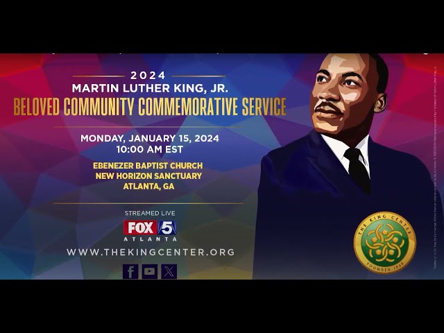 Martin Luther King, Jr. Beloved Community Commemorative Service | #MLKDay2024