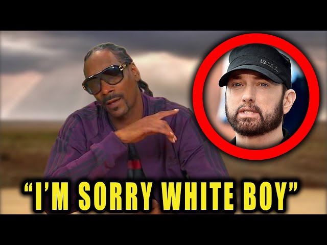 Snoop Dogg Apologizes To Eminem (SQUASHES BEEF)