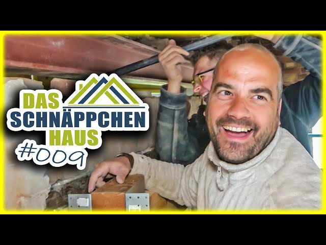 SCHNÄPPCHENHAUS #009 | STAHLTRÄGER ALS STURZ einbauen & einmauern! | Home Build Solution