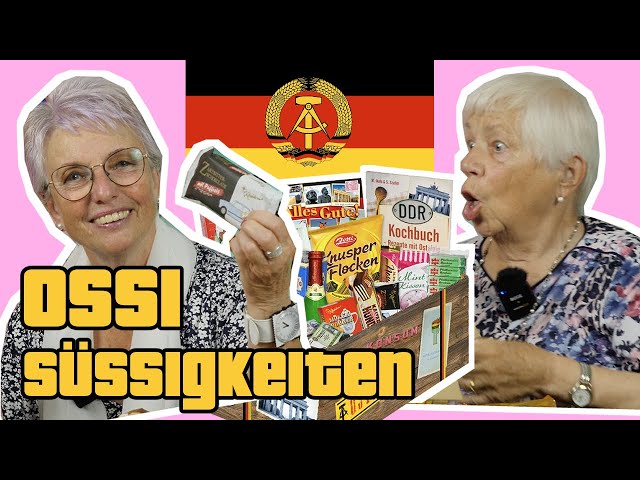 OSSI SWEETS - Senioren probieren DDR Süßigkeiten