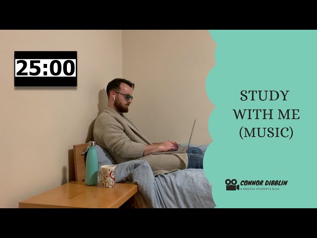 Study With Me (With Music) | 25 Minute Pomodoro Timer