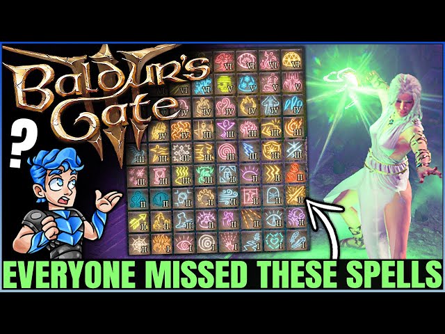 Baldur's Gate 3 - 16 Secret INCREDIBLE Spell Interactions You Missed - Best Spells You NEED to Use!