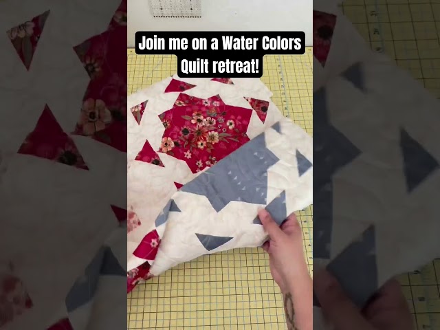 Want to join me on a quilting retreat 🏕️🧵Details in description 👇 #quilt #quilting #quilter
