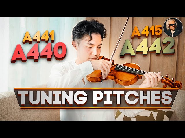 Open Strings Instrument Tuning Pitch [A440, A441, A442, A415]