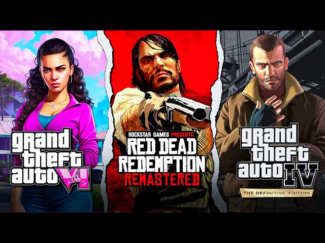 NEW Leaks: GTA 6 Reveal, Red Dead Redemption Remastered & GTA 4 Remastered Leaked