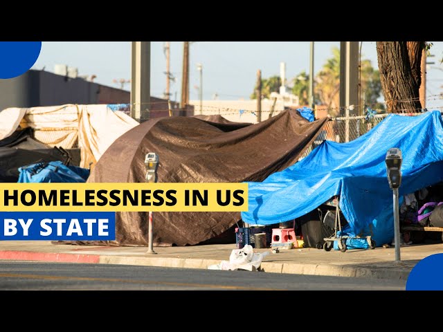 Homelessness in the United States by state