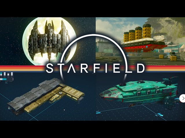 Starfield - Top 100 Insane Ship Builds!  Ship Building Has Gone Too Far...
