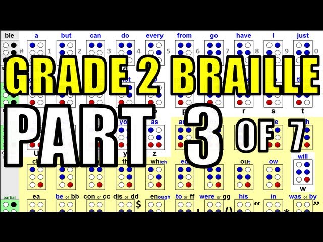 Grade 2 Braille [3/7] - Punctuation Marks