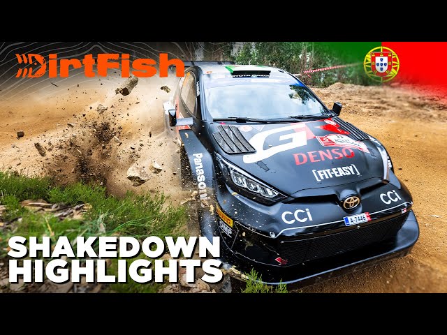 Shakedown Highlights 🇵🇹 WRC Rally Portugal 2024