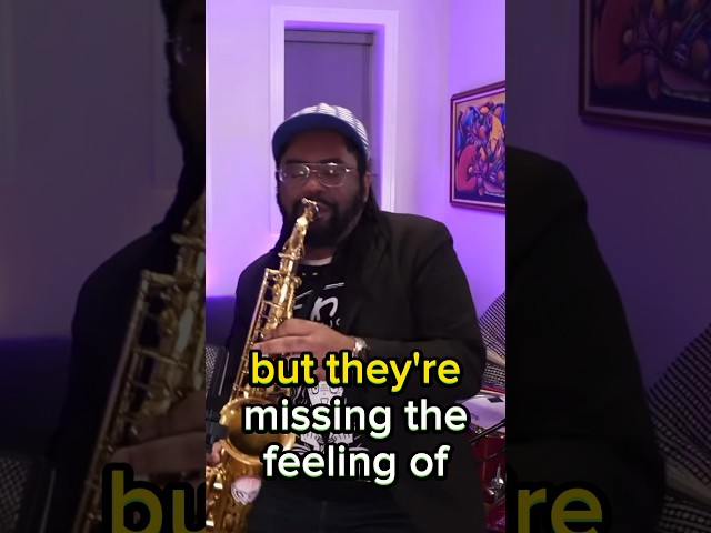 Sax players need to hear this