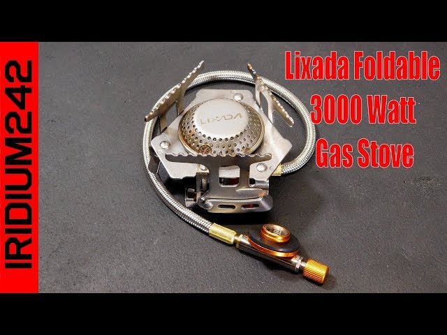 Prepping - Bug Out Gear: Lixada Foldable 3000 Watt Gas Stove