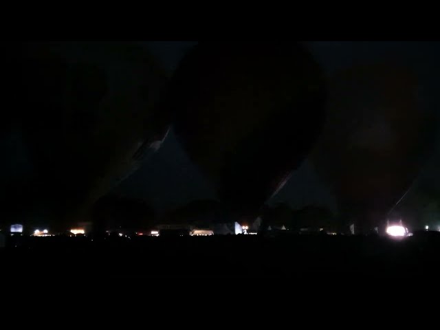 🔥 Heißluftballon Action ganz nahe ! 🔥 ( Kieler Woche Night Glow Norder 2022 ) 🔥