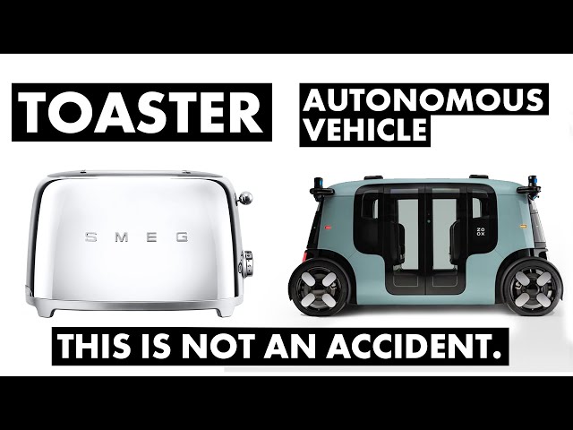Why do Autonomous Cars Look Like Kitchen Appliances?