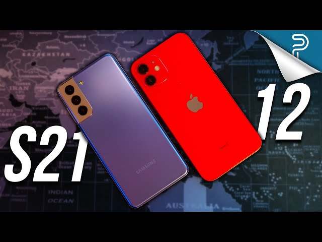 Samsung Galaxy S21 VS iPhone 12 - Making Apple Look Bad?