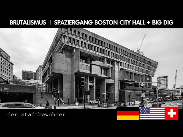 Brutalismus-Architektur: BOSTON CITY HALL