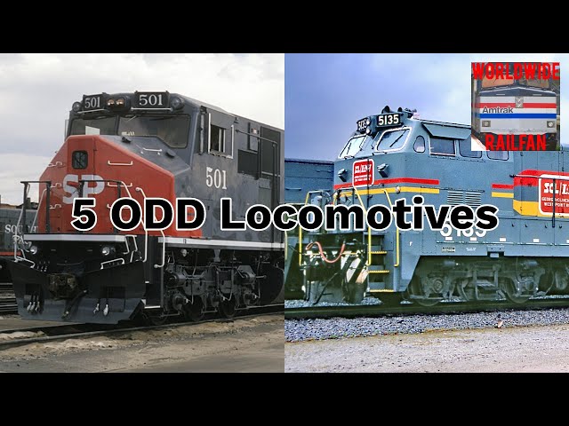 5 STRANGE North American Locomotives (Part 2)
