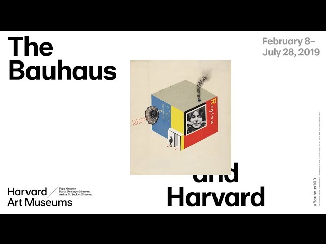 LECTURE–Opening Celebration for “The Bauhaus and Harvard” with Judith Raum