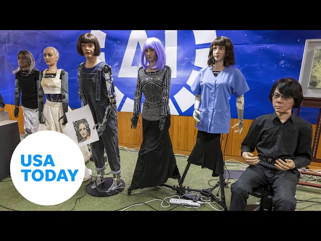 These human-like robots represent the future of AI technology | USA TODAY