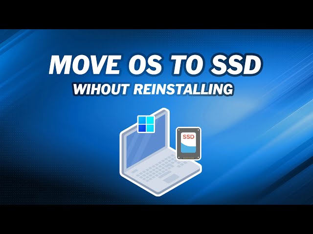 How to Move OS to SSD without Reinstallation | OS Migration Software