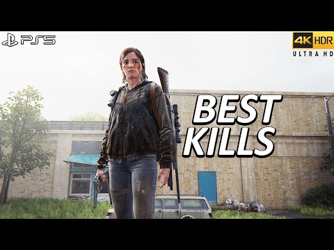 The Last of Us 2 PS5 - Best Kills 7 ( Grounded ) | 4k 60FPS