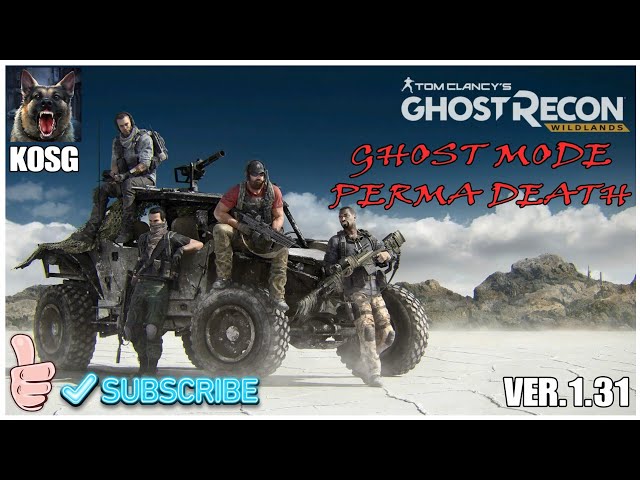 GHOST RECON WILDLANDS PS4 PRO ENHANCED Ver 1.31 (Ghost mode, Permanent death)